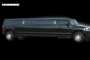 hummer h3 limo (black) 
