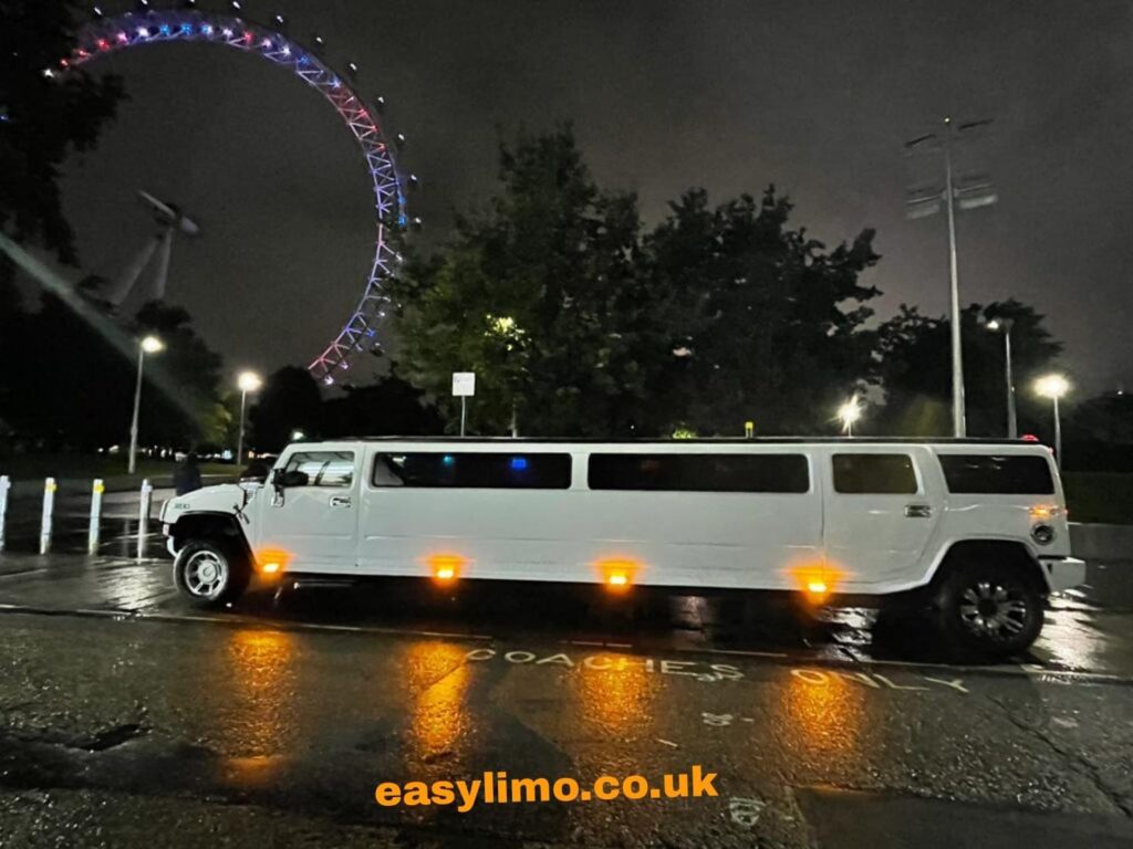 hummer h2 limo hire in London